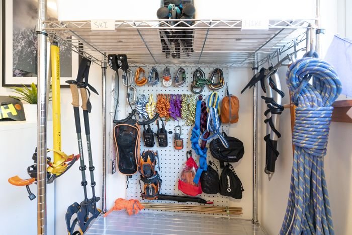 storage of gear